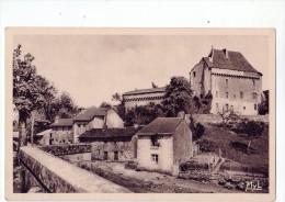 CPA 23       PONTARION    -      LE CHATEAU   -        VUE COTE SUD OUEST - Pontarion