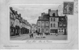 62  SAINT POL SUR TERNOISE  PAS DE CALAIS  - RUE  DES  CARMES  -  CPA  N/B  9x14 BE - Saint Pol Sur Ternoise