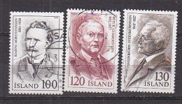 Q1125 - ISLANDE ICELAND Yv N°500/02 - Gebraucht