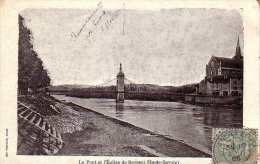 Le Pont Et L'Eglise De Seyssel Dos Simple - Seyssel