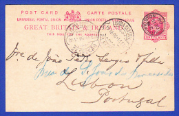 LISBOA CENTRAL 2º SECÇÃO - 19.12.1906 --- SOUTHWIGSTON  -  3 TIMBRES PARFAIT - Briefe U. Dokumente