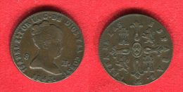 ESPAGNE - ESPAÑA - SPAIN - ISABEL II - 8 MARAVEDIS 1843  SEGOVIA - Other & Unclassified