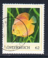 Österreich, Personalierte Briefmarken,  Fische,  Gestempelt, Siehe Scan. - Sellos Privados