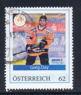 Österreich, Personalierte Briefmarken,  Greg Day,  Gestempelt, Siehe Scan. - Sellos Privados