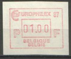 Belgien / Belgium - ATM 8 Postfrisch / MNH ** (g720) - Autres & Non Classés