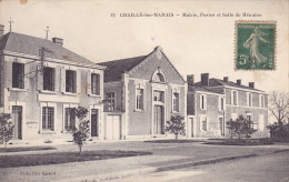 CPA - 85 - CHAILLE Les MARAIS - Mairie Postes Et Salle De Réunion - 12 - Chaille Les Marais