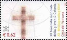 CITTA' DEL VATICANO - VATIKAN STATE - ANNO 2005 - GIORNATA MONDIALIE DELLA GIOVENTU'  - ** MNH - Unused Stamps