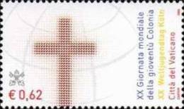 CITTA' DEL VATICANO - VATIKAN STATE - ANNO 2005 - GIORNATA MONDIALIE DELLA GIOVENTU'  - ** MNH - Nuovi