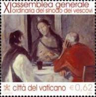 CITTA' DEL VATICANO - VATIKAN STATE - ANNO 2005 - ASSEMBLEA DEL SINODO DEI VESCOVI - ** MNH - Unused Stamps