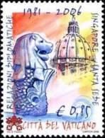 CITTA´ DEL VATICANO - VATIKAN STATE - ANNO 2006 - XXV ANNIVERSARIO DELLE RELAZIONI DIPLOMATICHE CON SINGAPORE ** MNH - Nuovi