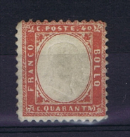 Italy Sa Nr 3, Mi 11 , MH/*, 1862 - Mint/hinged