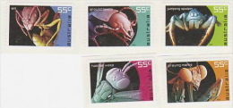 Australia 2009 Micromonsters Set 5 Self-Adhesive MNH - Sheets, Plate Blocks &  Multiples