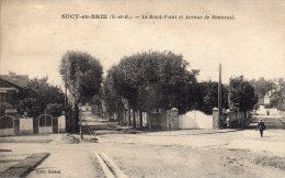 CPA - Sucy En Brie (94) - Le Rond-Point Et Avenue De Bonneuil - Sucy En Brie