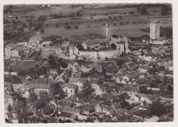 CPSM INDRE ET LOIRE 41 LE GRAND PRESSIGNY Le Château Et La Ville  Vue Aérienne - Le Grand-Pressigny