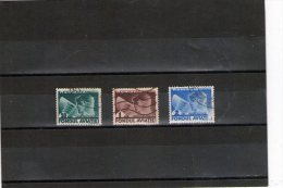 1936 -  Timbres Pour  Fonds Aviation Y&T No P.A. 25/27 - Used Stamps