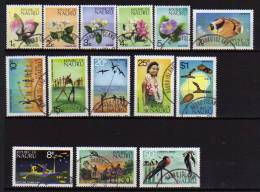 ILE NAURU. Serie Complete Oblitérée. Yv.# 88/101.  Cote 15.00 € - Nauru