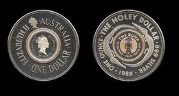 AUSTRALIE . HOLEY DOLLAR . 1989 . - Foreign Issues