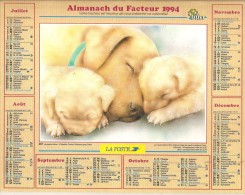 Almanach Facteur 1994 Région Parisienne - Grand Format : 1991-00