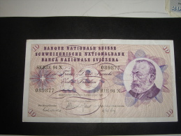 Suisse 10 Francs  1974  Usure Normale - Schweiz