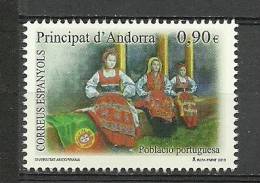 ANDORRA CORREO ESPAÑOL  ESTE SELLO O SIMILAR SIN FIJASELLOS. - Used Stamps