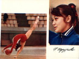 (777) Russian Olympic Games Winner Autograph Postcard - Sport : Gymnastic - Gymnastics