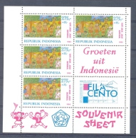 Mgm1209 KINDERZEGELS PADVINDERIJ SCOUTING STAMPS FOR THE CHILDREN JUGENDWOHLFAHRT EXPO INDONESIË INDONESIA 1984 PF/MNH - Unused Stamps