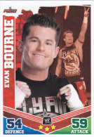 Carte CATCH SLAM ATTAX MAYHEM RAW EVAN BOURNE - Trading Cards