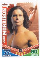 Carte CATCH SLAM ATTAX MAYHEM RAW JONH MORRISON - Trading-Karten