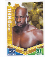 Carte CATCH SLAM ATTAX MAYHEM NXT TITUS O´NEIL - Trading-Karten