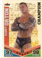 Carte CATCH SLAM ATTAX MAYHEM RAW CHAMPION RANDY ORTON - Trading Cards