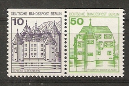 Germany (Berlin) 1980  MH.11  (**) MNH  Mi.W 73 - Se-Tenant