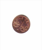 SINGAPORE    1  CENT  1995 (KM # 98) - Singapore