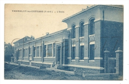 Tremblay-en-France Ou Tremblay-les-Gonesse (93):  L'école En Fin De Construction En 1955 PF . - Tremblay En France