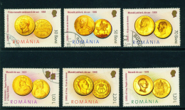 ROMANIA - 2006 Gold Coins Used As Scan - Used Stamps