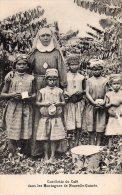 Papouasie Nouvelle Guinée Cueillette Du Café Dans Les Montagnes Animée - Papua Nueva Guinea