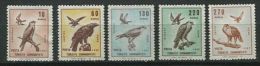 112 TURQUIE 1967 - Oiseaux Rapace - Neuf Sans Charniere (Yvert A 47/51) - Neufs