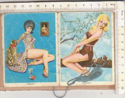 PO9492B# CALENDARIETTO BARBIERE 1963 PIN UP - PINUP (incompleto) - Kleinformat : 1961-70