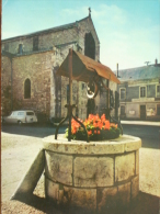 58 - SAINT-PIERRE Le MOUTIER - Le Vieux Puits (l´Eglise - Voiture: Peugeot 403 Break...) - Saint Pierre Le Moutier