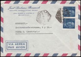 Spain 1960, Airmail Cover To Wien - Lettres & Documents