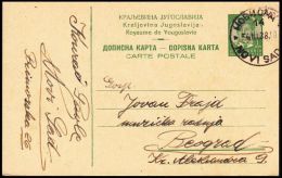 Yugoslavia 1938, Postal Stationery Novi Sad To Beograd - Lettres & Documents
