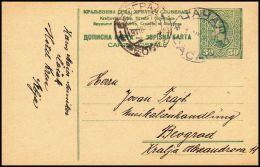 Yugoslavia 1927, Postal Stationery Cacak  To Beograd - Briefe U. Dokumente