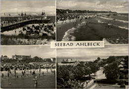 AK Ahlbeck, Blick Nach Heringsdorf, FDGB-Heim Bernhard Göring, Gel, 1972 - Usedom