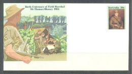1984 AUSTRALIA BIRTH CENTENARY OF FIELD MARSHAL SIR THOMAS BLAMEY COVER - Brieven En Documenten