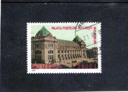 2001 -  Palais Poste à Bucarest Mi 5627 Et Yv 4728 - Used Stamps