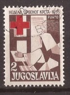 1955 X    JUGOSLAVIJA CROCE ROSSA MEDICINA NURSE INFERMIERE PORTO  USED - Used Stamps