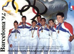 (111) Barcelona Olympic Games France Judo Team - Martiaux