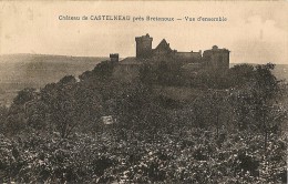 Château De CASTELNEAU Près BRETENOUX    Vue D'ensemble - Bretenoux