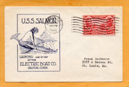 Submarine USS Salmon 1937  Cover - Sous-marins