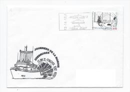 12656 - MARINE NATIONALE BELGE - JOURNEES DE LA MARINE - ZEEBRUGGE - CMT CROIX DU SUD - Cartas & Documentos