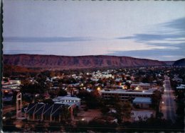 (309) Australia - NT - Alice Springs At Dusk - Alice Springs